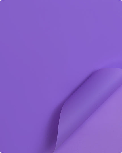 Ambalaj buchet flori waterproof 60x60cm mov inchis