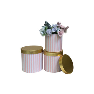 Set 3 cutii flori s3.87 roz