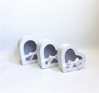 Set 3 cutii flori S3.96 alb