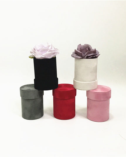 Cutie flori S1.72 catifea negru