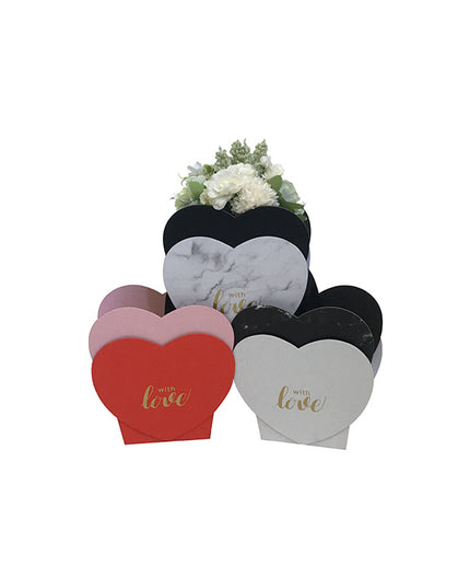 Set 3 cutii flori S3.108 alb