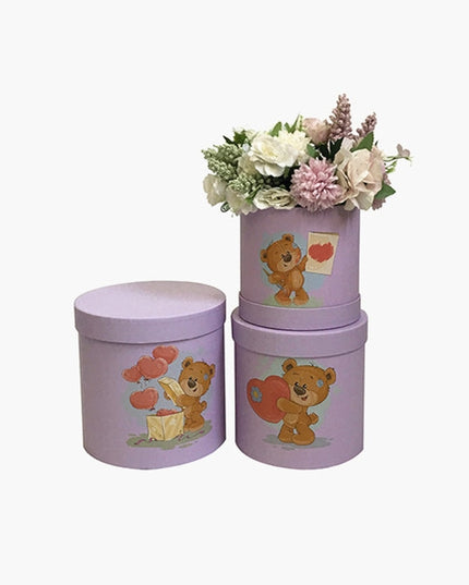 Set 3 cutii flori S3.119 mov