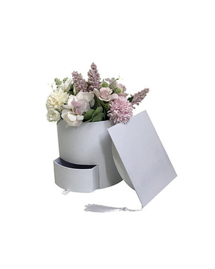 Cutie flori s1.113 alb