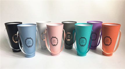 Cutie flori S1.27 negru 16x30cm