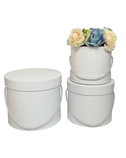 SET 3 CUTII FLORI S3.35 ALB