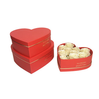 Set 3 cutii flori S3.21 rosu