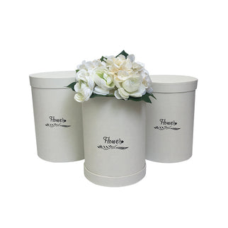 SET 3 CUTII FLORI S3.5 ALB