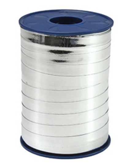 Panglica 5mmx400m argintiu lucios