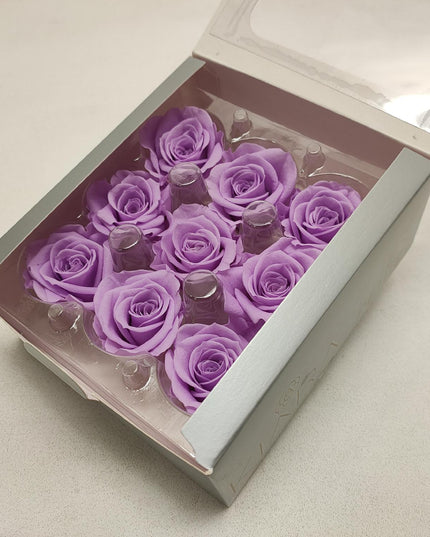 Trandafir criogenat Ø3.5cm mov deschis