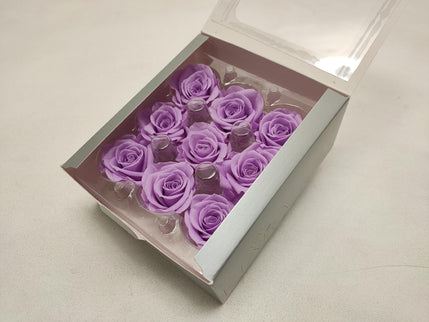 Trandafir criogenat Ø3.5cm mov deschis