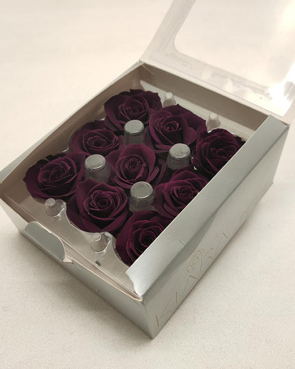 Trandafir criogenat Ø3.5cm mov