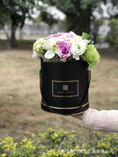 Set 3 cutii flori S3.38 negru