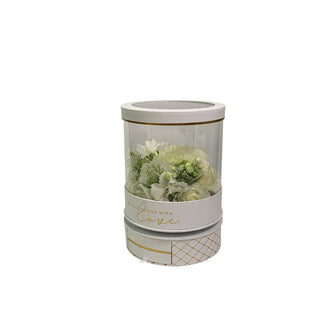 Cutie flori S1.49 alb rotativa