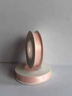 Panglica textil 1cm x 9m roz pastel 1