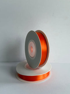 Panglica textil 1cm x 9m portocaliu