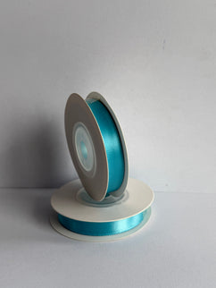 Panglica textil 1cm x 9m turcoaz