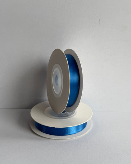 Panglica textil 1cm x 9m albastru inchis