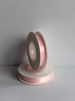 Panglica textil 1cm x 9m roz pastel 2