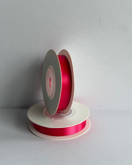 Panglica textil 1cm x 9m fucsia