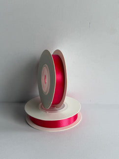 Panglica textil 1cm x 9m fucsia