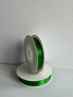 Panglica textil 1cm x 9m verde inchis