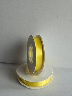 Panglica textil 1cm x 9m galben