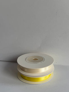 Panglica textil 1cm x 9m ivory