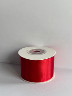 Panglica textil 4cm x 9m rosu