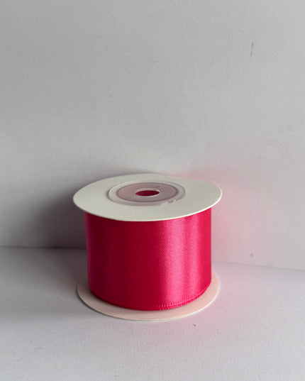Panglica textil 4cm x 9m fucsia