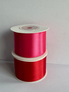 Panglica textil 4cm x 9m fucsia