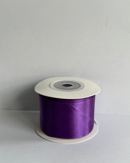 Panglica textil 4cm x 9m mov inchis