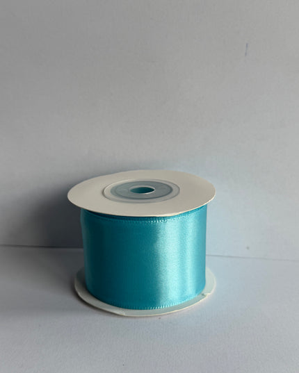 Panglica textil 4cm x 9m turcoaz