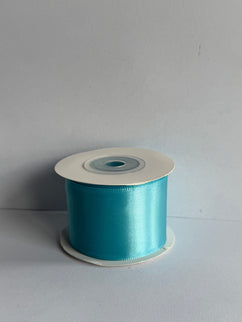 Panglica textil 4cm x 9m turcoaz