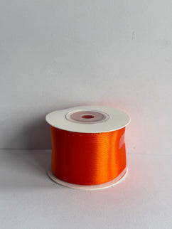 Panglica textil 4cm x 9m portocaliu