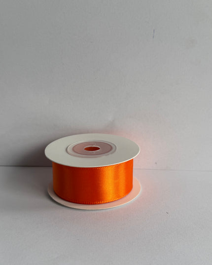 Panglica textil 2,5cm x 9m portocaliu