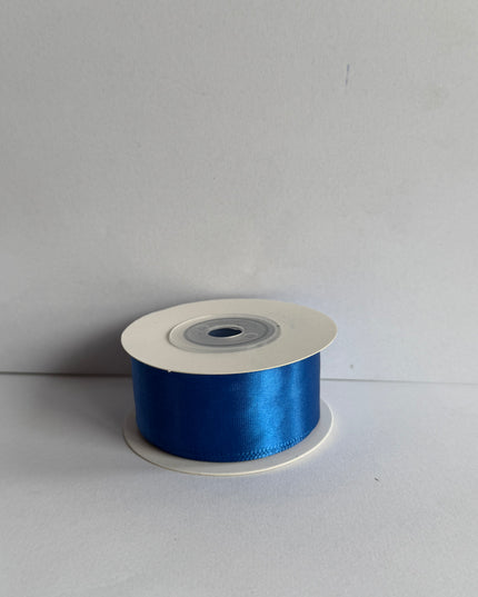 Panglica textil 2,5cm x 9m albastru