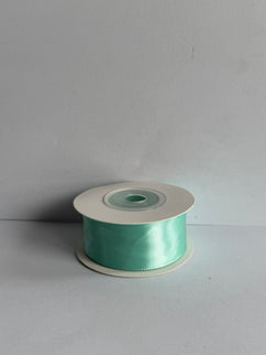 Panglica textil 2,5cm x 9m verde pastel