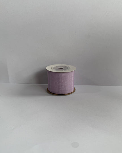 Panglica textil voal 4cm x 9m mov