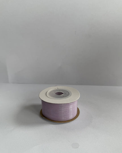 Panglica textil voal 2,5cm x 9m mov