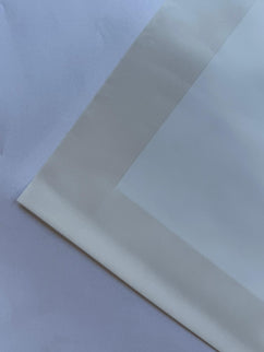 Ambalaj waterproof 60x60cm semitransparent alb margine lata alba