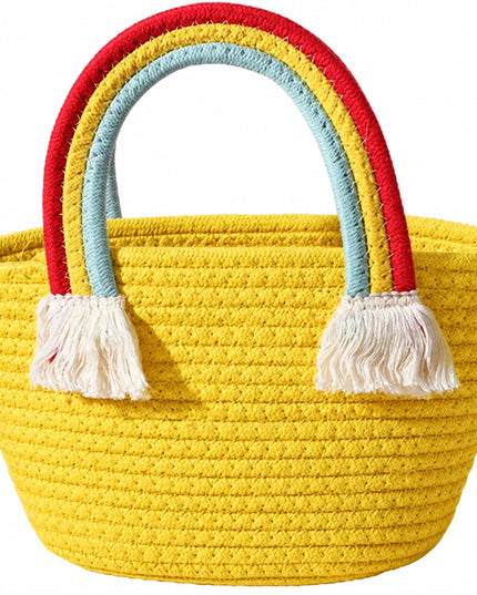 Cos flowers rainbow galben
