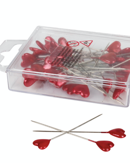 Ace decor 10mm S/40 inima rosu