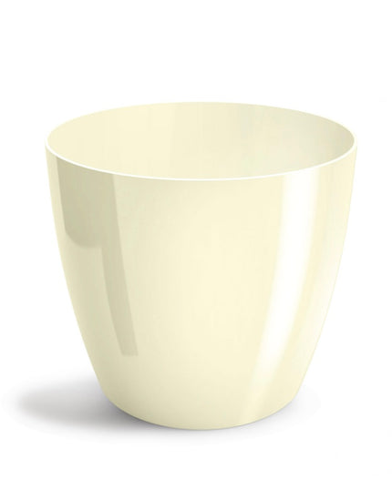 Ghiveci plastic aga Ø10cm crem