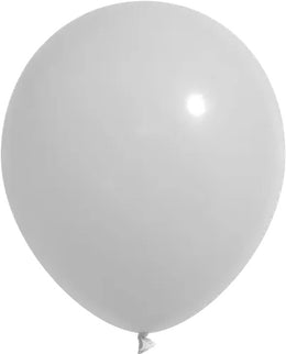 Baloane latex 30cm alb  S/100