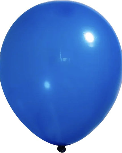Baloane latex 12cm albastru inchis S/200