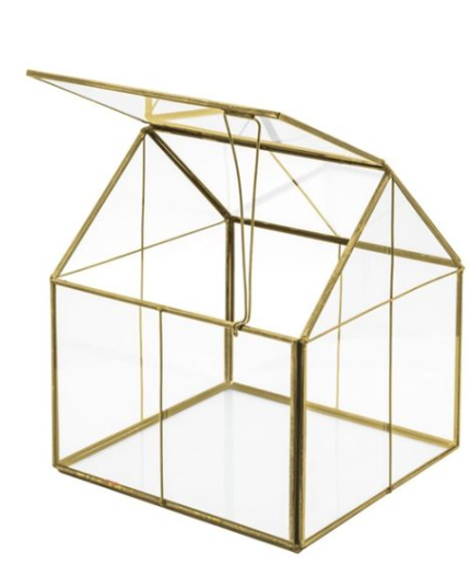 Terariu sticla 15X15X17cm