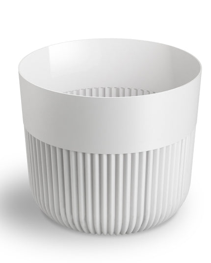 Ghiveci plastic Alia Ø11cm alb