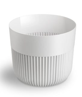 Ghiveci plastic Alia Ø11cm alb