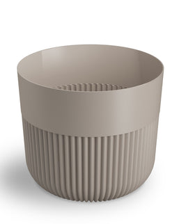 Ghiveci plastic Alia Ø15cm maro