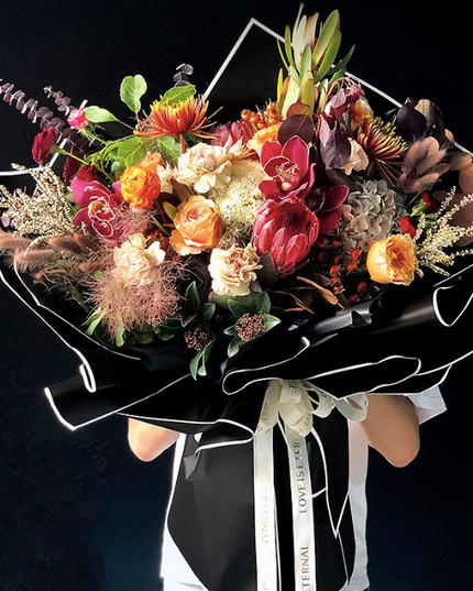 Ambalaj waterproof 60x60cm black edge